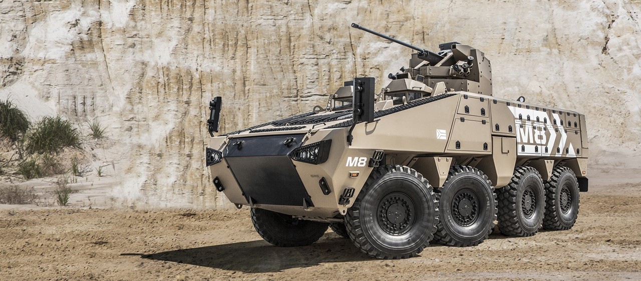 Mbombe 8 South African 8x8 MRAP (B)